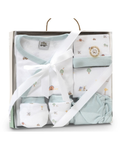 Conjunto Ropita 5pcs Algodón - Granja Koala verde