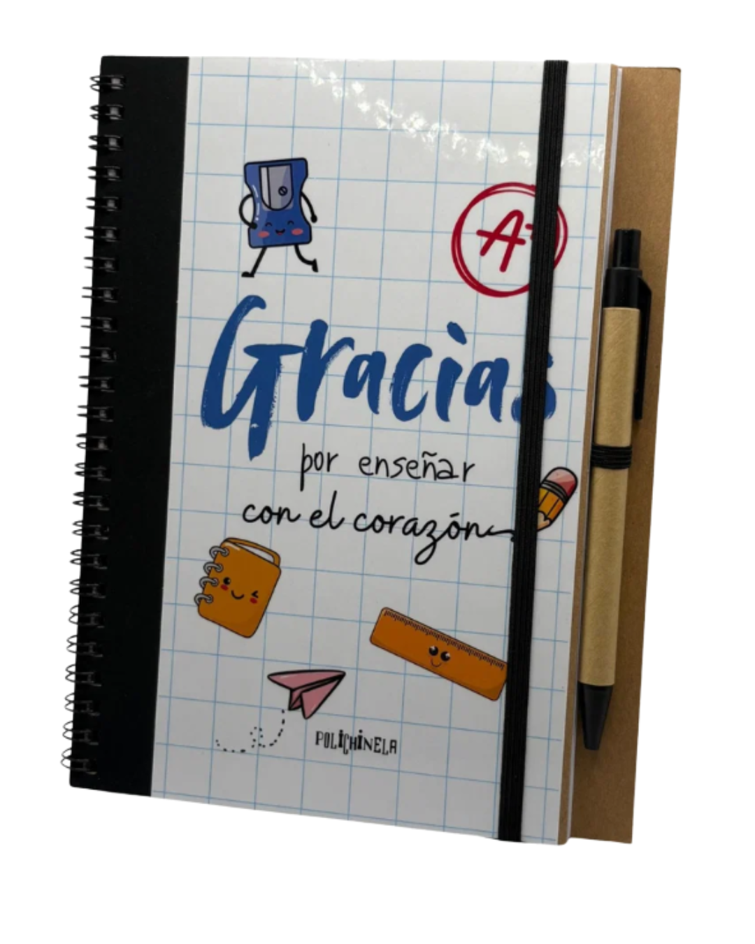 Libreta personalizada con bolígrafo