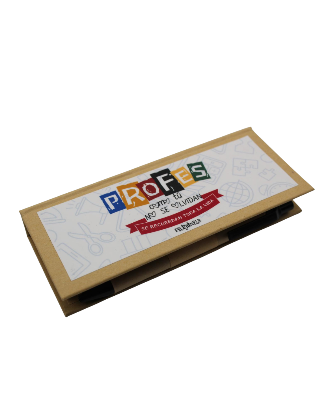 Set marcapáginas personalizado con bolígrafo y regla
