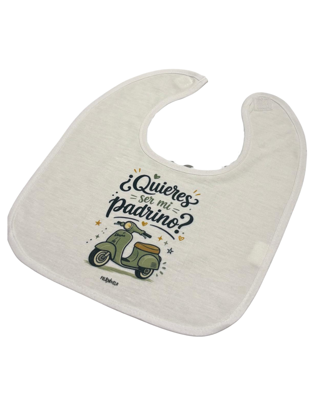 Babero de bebé personalizado