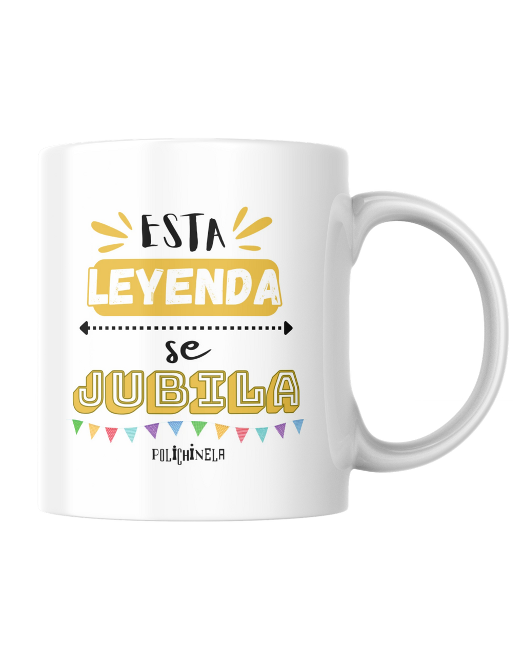 Taza "Esta leyenda se jubila"
