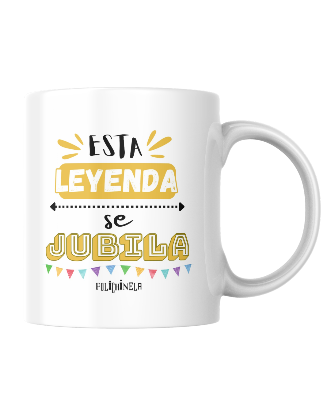 Taza "Esta leyenda se jubila"
