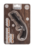 Abrebotellas Bottle Cap Gun en blister vista frontal