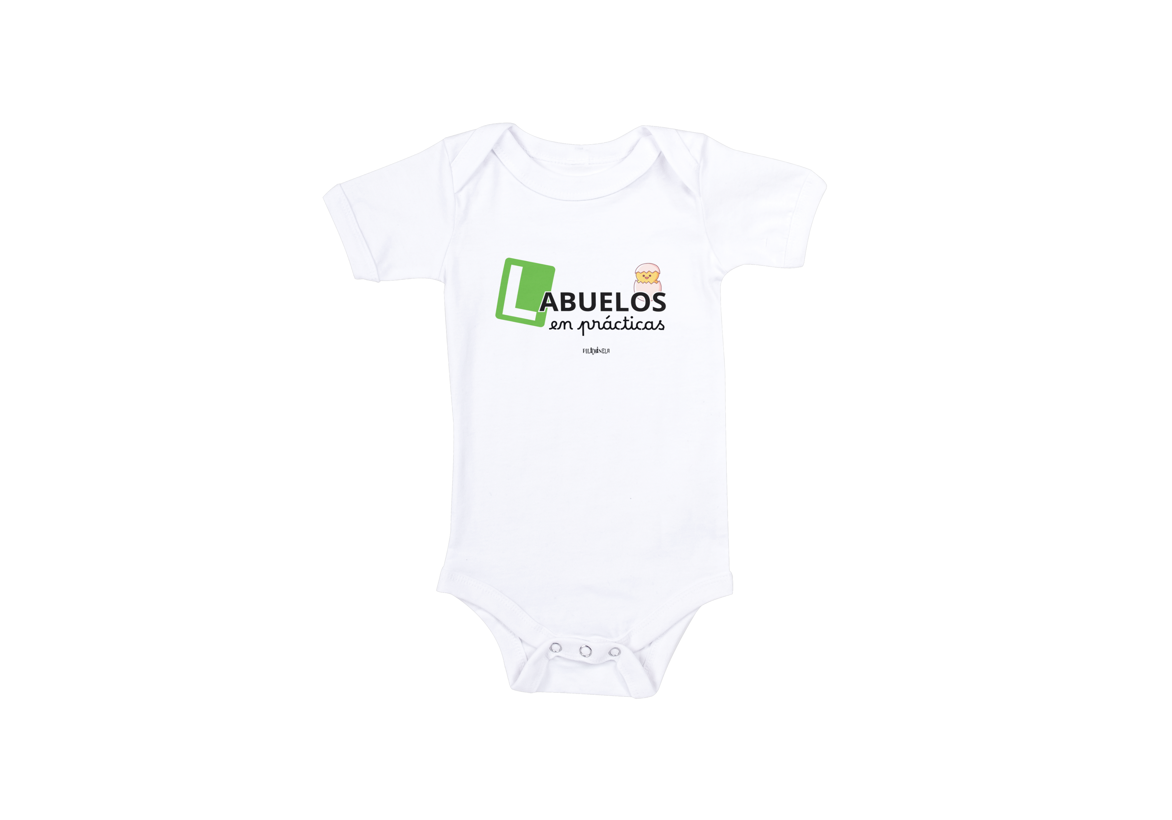 Kit Regalo "Abuelos en Prácticas" – Body para bebé + 2 tazas