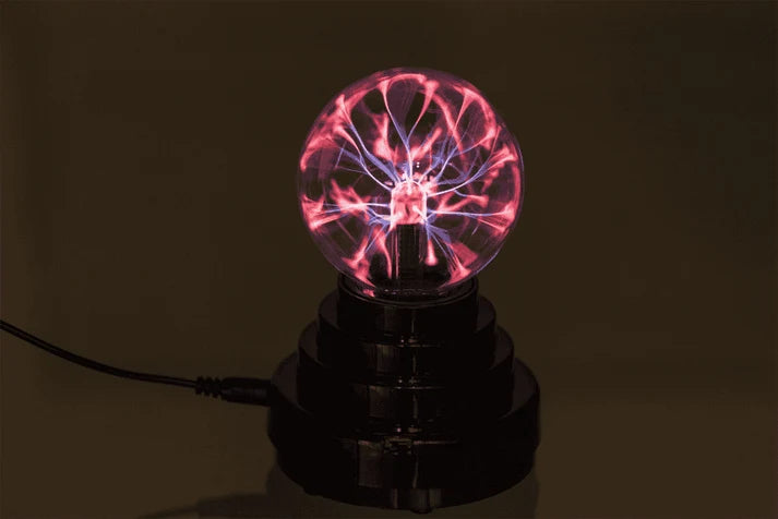 Caja de regalo Plasma Ball con ilustración de esfera luminosa