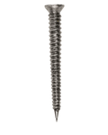 Bolígrafo original con forma de tornillo roscado plateado de 12 cm