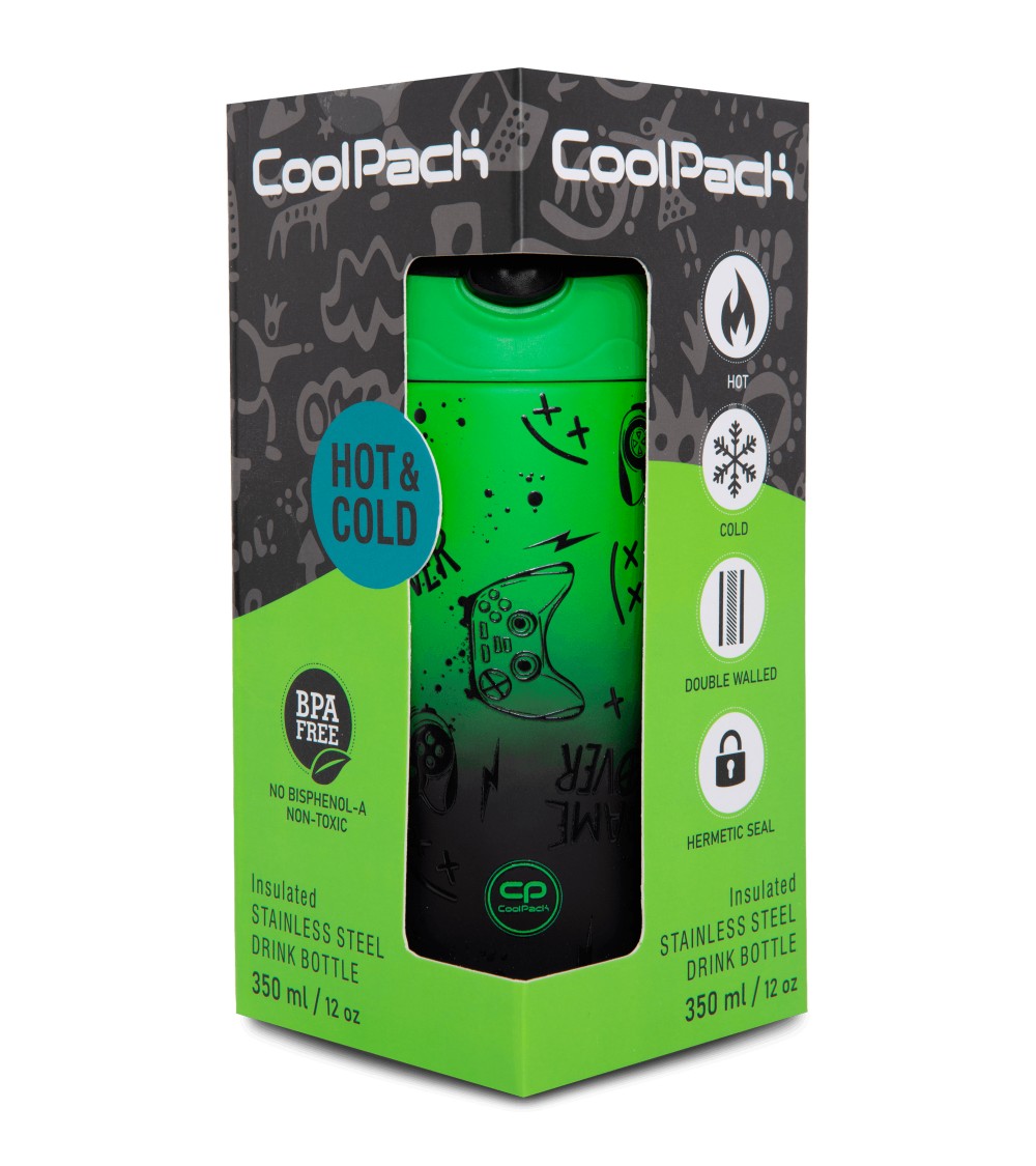 Botella Térmica BONO game over gradient green