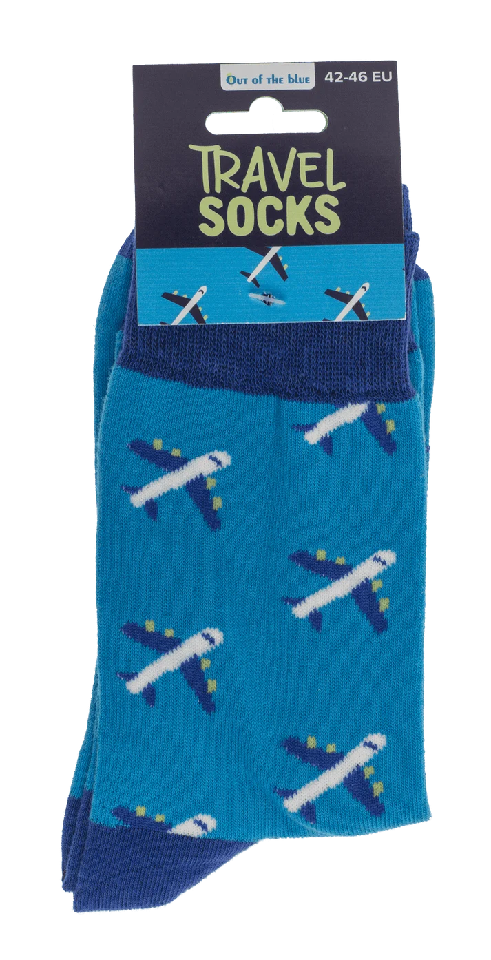 Calcetines de viaje con etiqueta Travel Socks