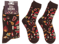 Calcetines originales BBQ para regalar con su presentación