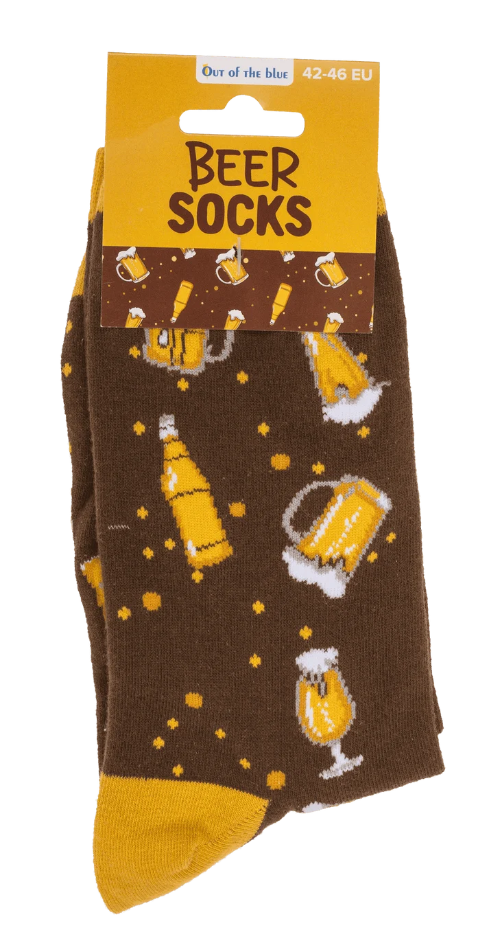 Calcetines cerveza Beer Socks en envoltorio de cartón