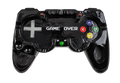 Cenicero negro de poliresina con forma de controller y texto Game Over