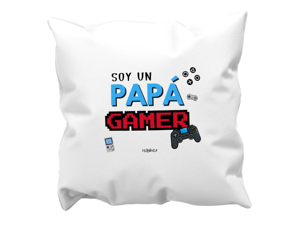 Cojín "Soy un papá GAMER"