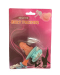 Chupete con forma de pene de broma en envase Sexy Pacifier, accesorio para despedidas