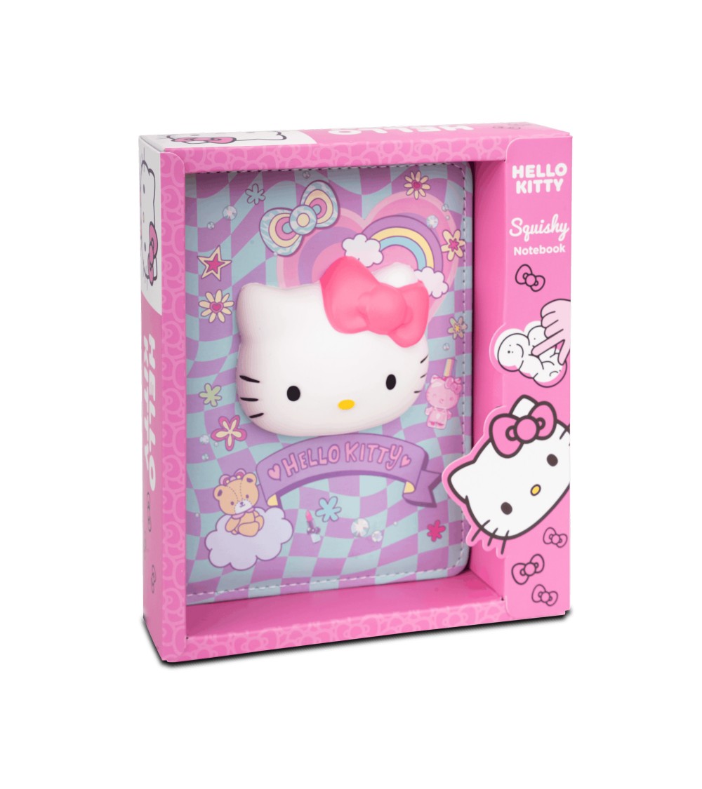 Cuaderno Escolar B6 squishy Hello Kitty - COLORFUL