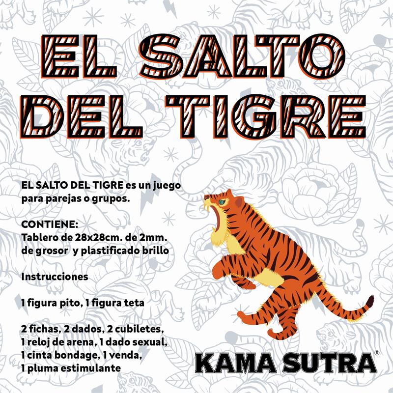 El Salto del Tigre - contenido y caja