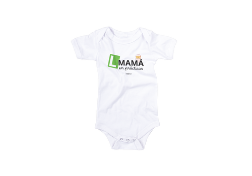 Body bebé Mamá en prácticas