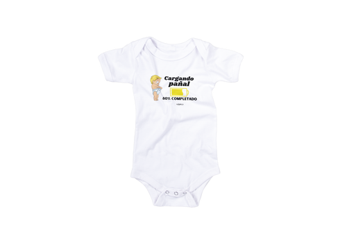 Body bebé Cargando pañal 80% niño