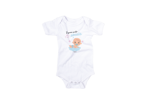 Body bebé Te quiero mucho abuela niño