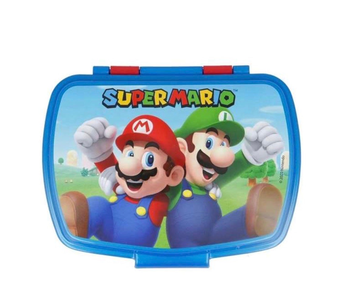 Fiambrera infantil Super Mario con Mario y Luigi