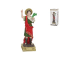 Figura religiosa de San Pancracio de resina de 19,5 cm