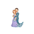 Figura para tarta de 25 aniversario con pareja abrazada