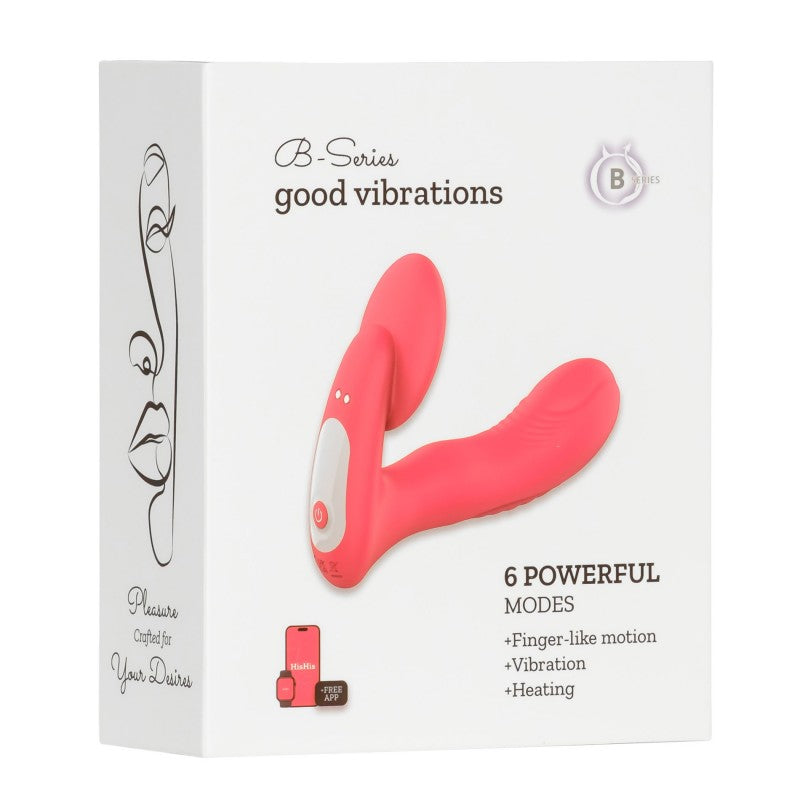 GOOD VIBRATIONS Movimiento, Calor y Vibrador Recargable con APP