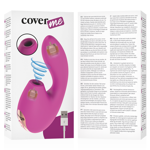 COVERME G-SPOT RUSH – SUCCIONADOR DE CLÍTORIS + VIBRADOR PUNTO G