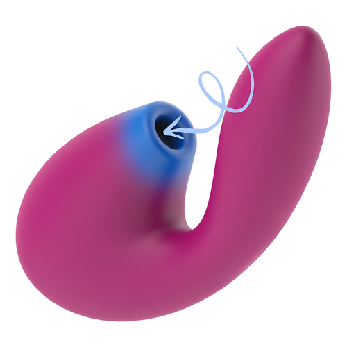 COVERME G-SPOT RUSH – SUCCIONADOR DE CLÍTORIS + VIBRADOR PUNTO G