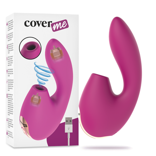 COVERME G-SPOT RUSH – SUCCIONADOR DE CLÍTORIS + VIBRADOR PUNTO G