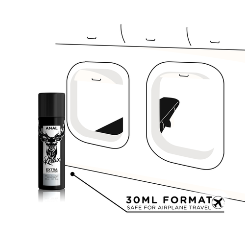 BLACK HOLE Anal Relax Extra Dilatation – Gel Anal de Silicona 30 ml