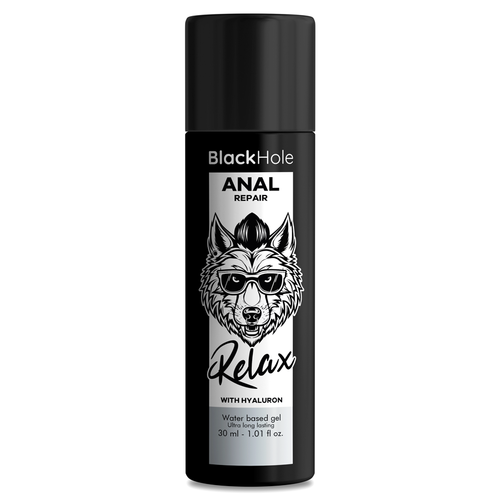 BlackHole Anal Repair Relax con Ácido Hialurónico – 30 ml