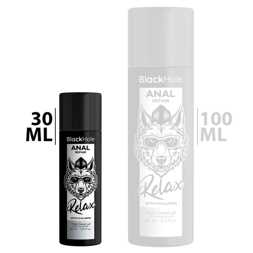 BlackHole Anal Repair Relax con Ácido Hialurónico – 30 ml