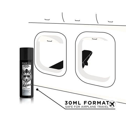 BlackHole Anal Repair Relax con Ácido Hialurónico – 30 ml