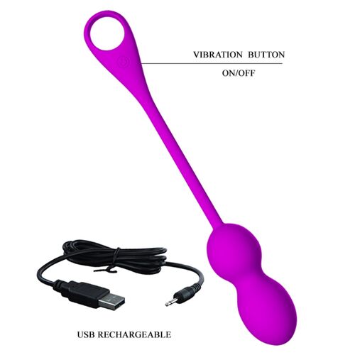 Pretty Love Elvira – Bolas Kegel Vibratorias con App y Control Remoto