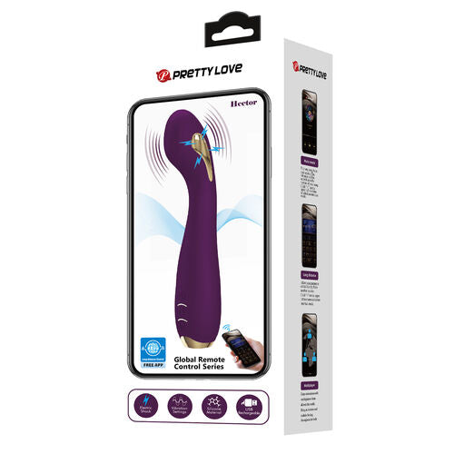 Pretty Love Hector – Vibrador con Electroestimulación y Control por App