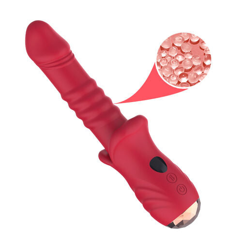 Armony – Vibrador con Empuje para Punto A y 9 Vibraciones Rojo