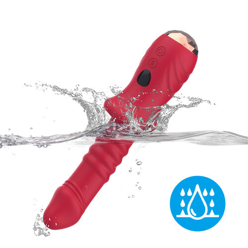 Armony – Vibrador con Empuje para Punto A y 9 Vibraciones Rojo