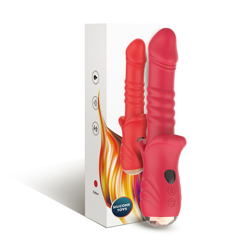 Armony – Vibrador con Empuje para Punto A y 9 Vibraciones Rojo