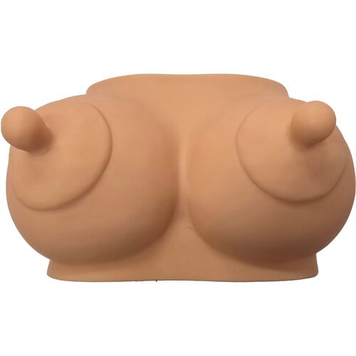 HUCHA FORMA DE TETAS TONO CLARO