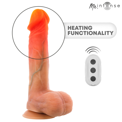 Mr Intense Logan – Dildo Realista Up & Down con Calor, Vibración y Mando 20 cm