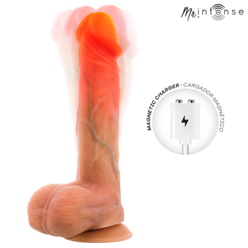 Mr Intense Logan – Dildo Realista Up & Down con Calor, Vibración y Mando 20 cm