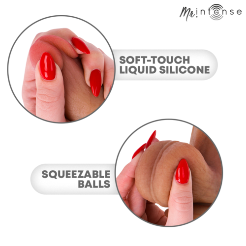 Mr Intense Logan – Dildo Realista Up & Down con Calor, Vibración y Mando 20 cm