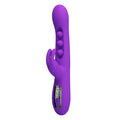 PRETTY LOVE SABIEN – VIBRADOR RABBIT CON GOLPETEOS Y PANTALLA LED
