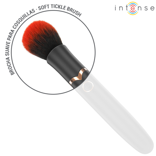 Intense Emilia – Vibrador Brocha Sensorial con 10 Vibraciones 16 cm