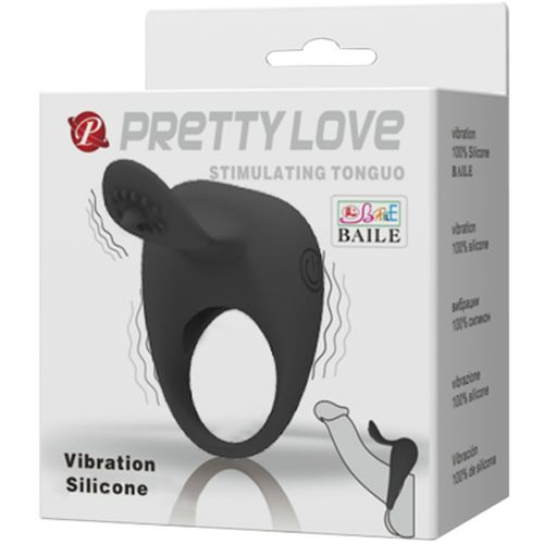 PRETTY LOVE – Anillo Vibrador con Lengua