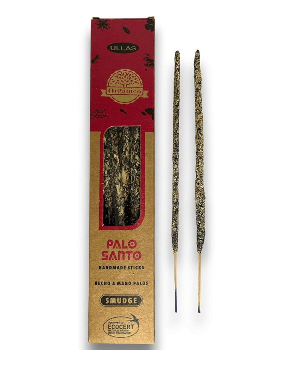 ULLAS – Incienso Orgánico de Palo Santo Hecho a Mano 25 g