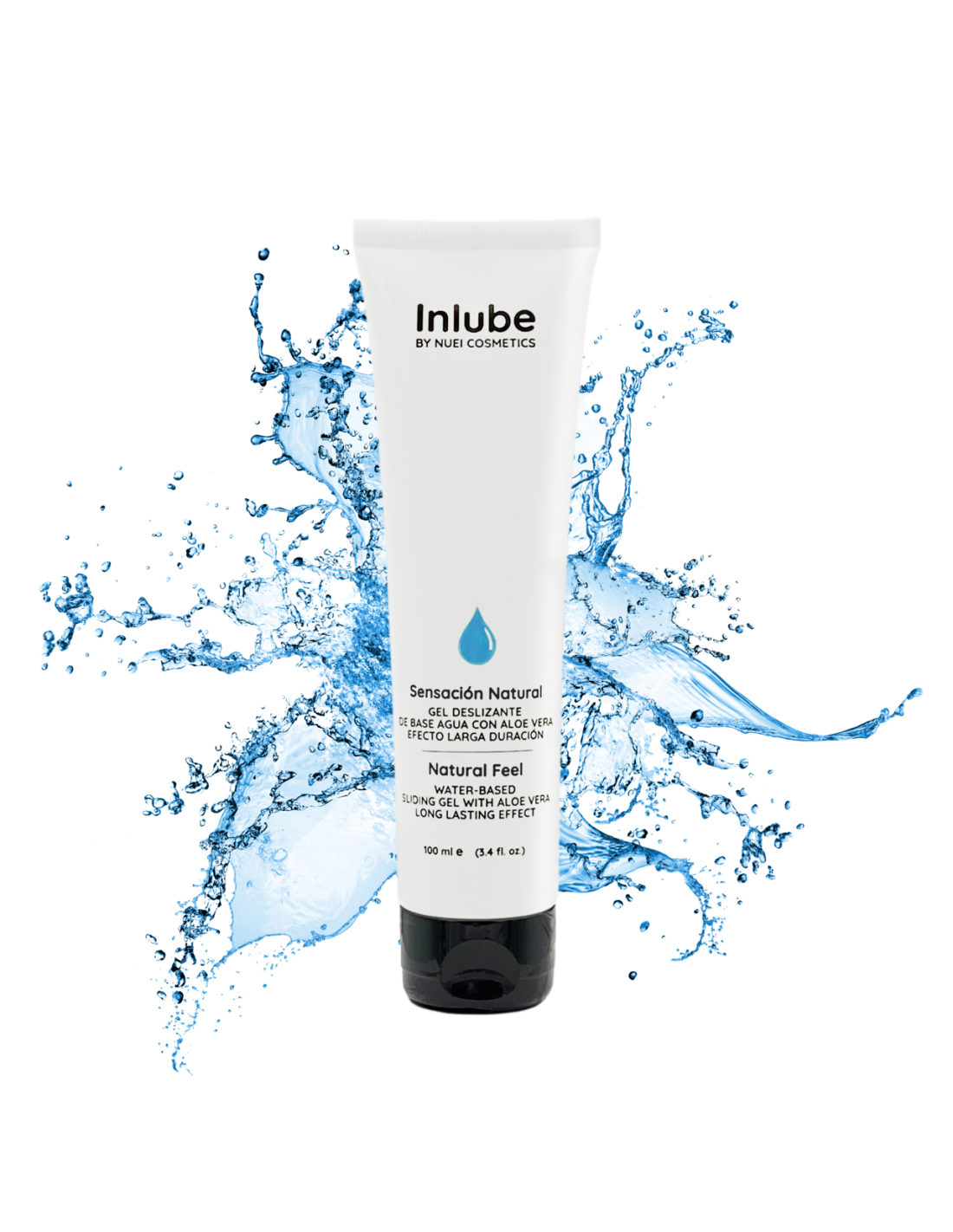 INLUBE Natural Feel NUEI 100 ml lubricante base agua con aloe vera