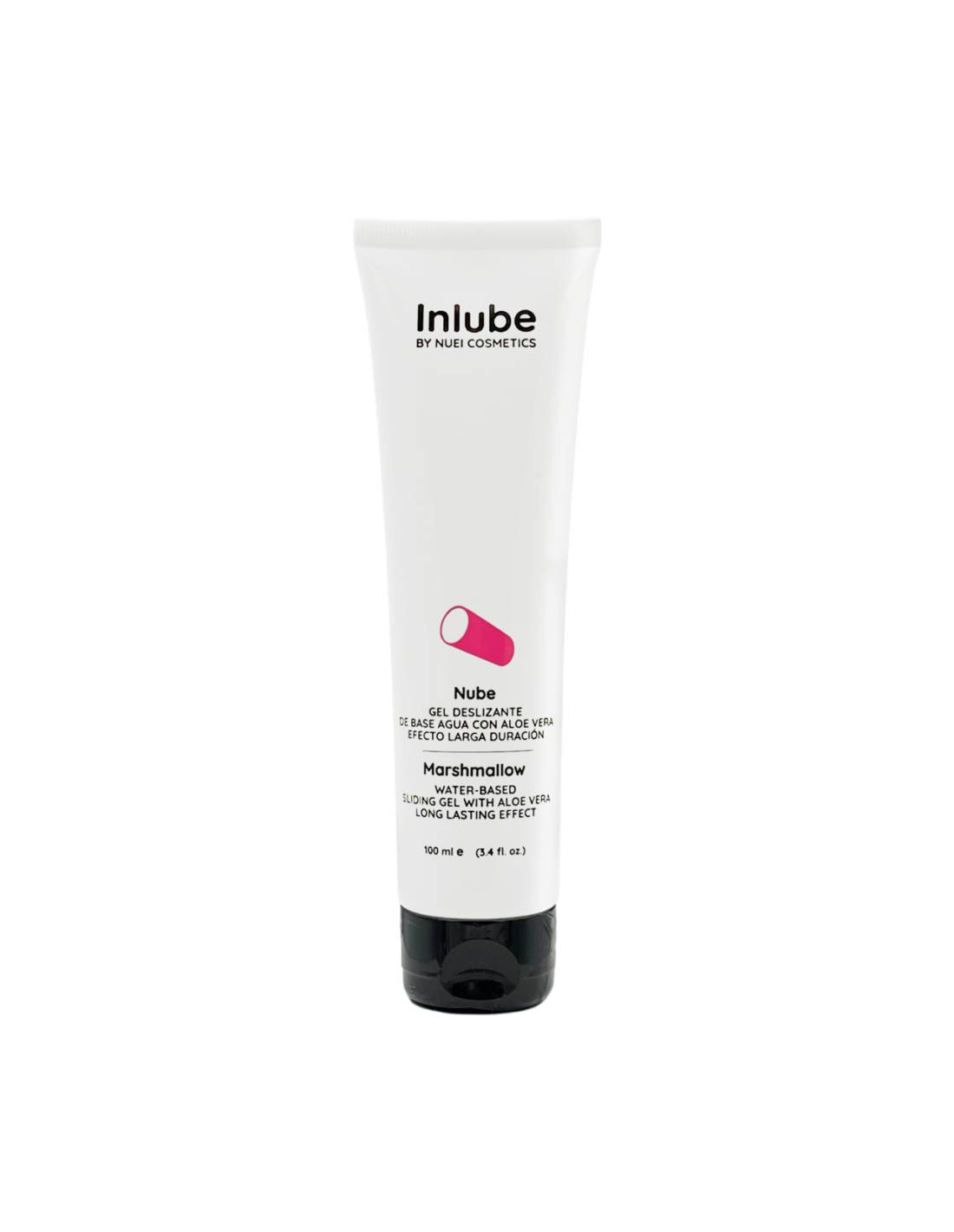 INLUBE Nube Marshmallow gel íntimo lubricante base agua 100 ml con aloe vera