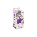 Plug Anal Silicona - Morado - Talla L