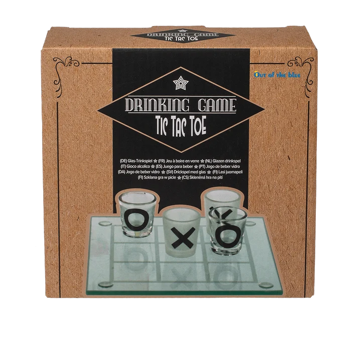 Caja regalo Drinking Game Tic Tac Toe